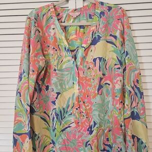 Lilly Pulitzer Multicolor Floral Top